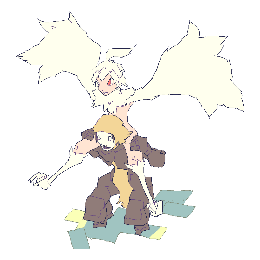 Necromancer carrying Neve