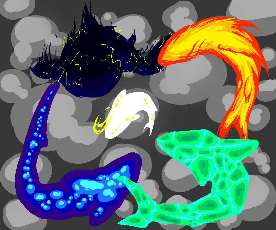 Elemental Sharks