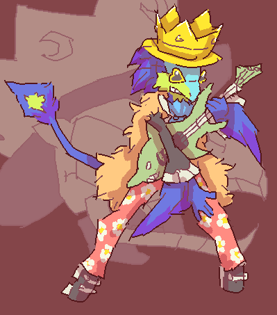 Dasaki dressed as Brook