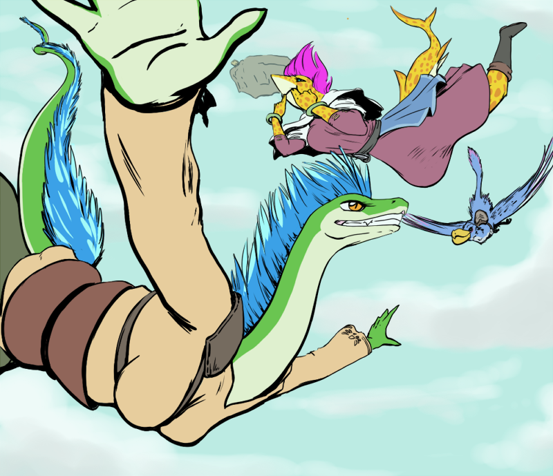 FreefallingFeatheredFolk