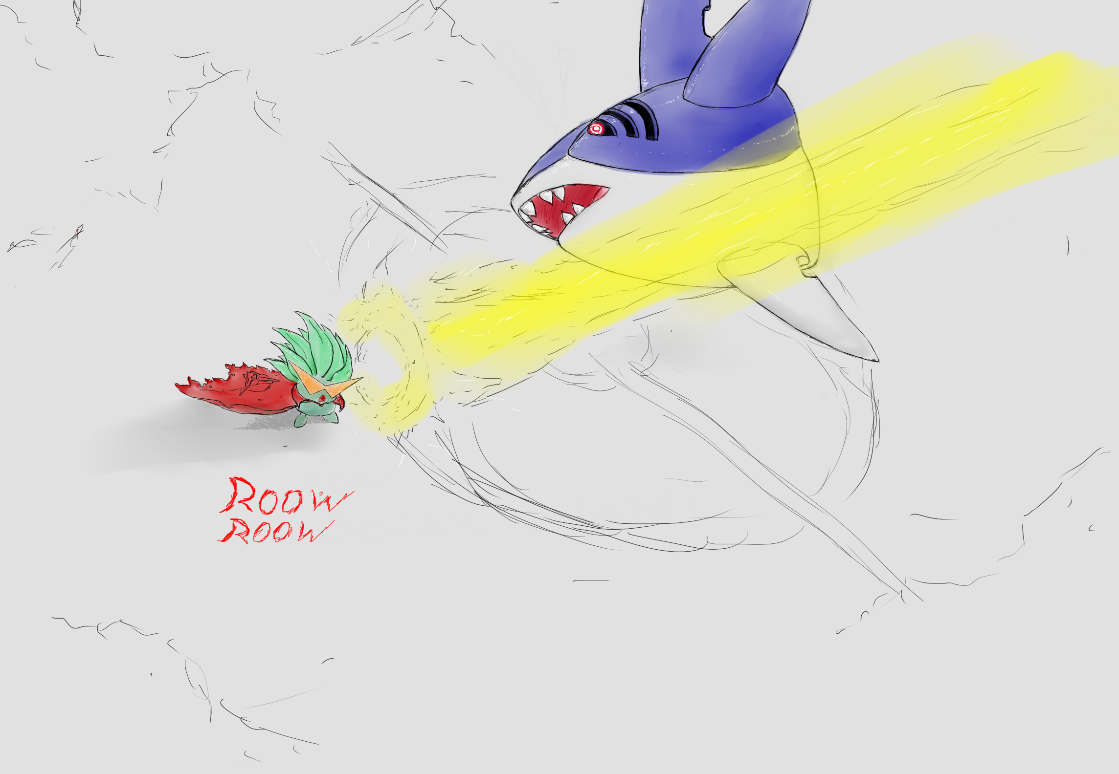 Sharpedo Vs Oddish