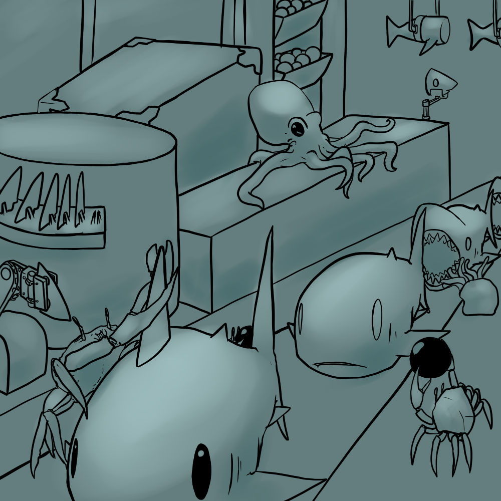 Sharksembly line